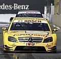 Mercedes-Bnez in der erstern Startreihe: Paul Di Resta holte sich in Shanghai die sechste Pole seiner DTM-Karriere und die vierte in diesem Jahr. Für Mercedes-Benz ist es die 105. Pole Position im 331. DTM-Rennen seit 1988. Foto: ITR/Auto-Reporter.NET